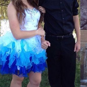 Corset Strapless TuTu Homecoming Dress Size 6-8